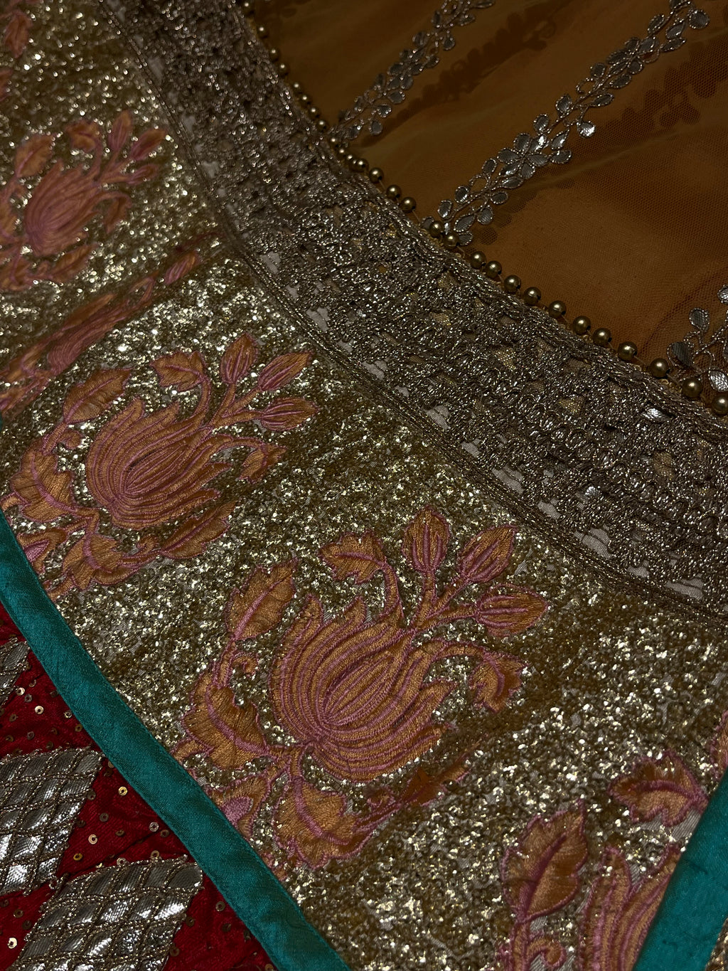Jaipuri Gotta Patti lehenga set