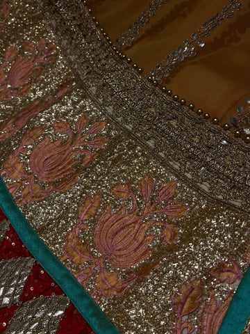 Jaipuri Gotta Patti lehenga set