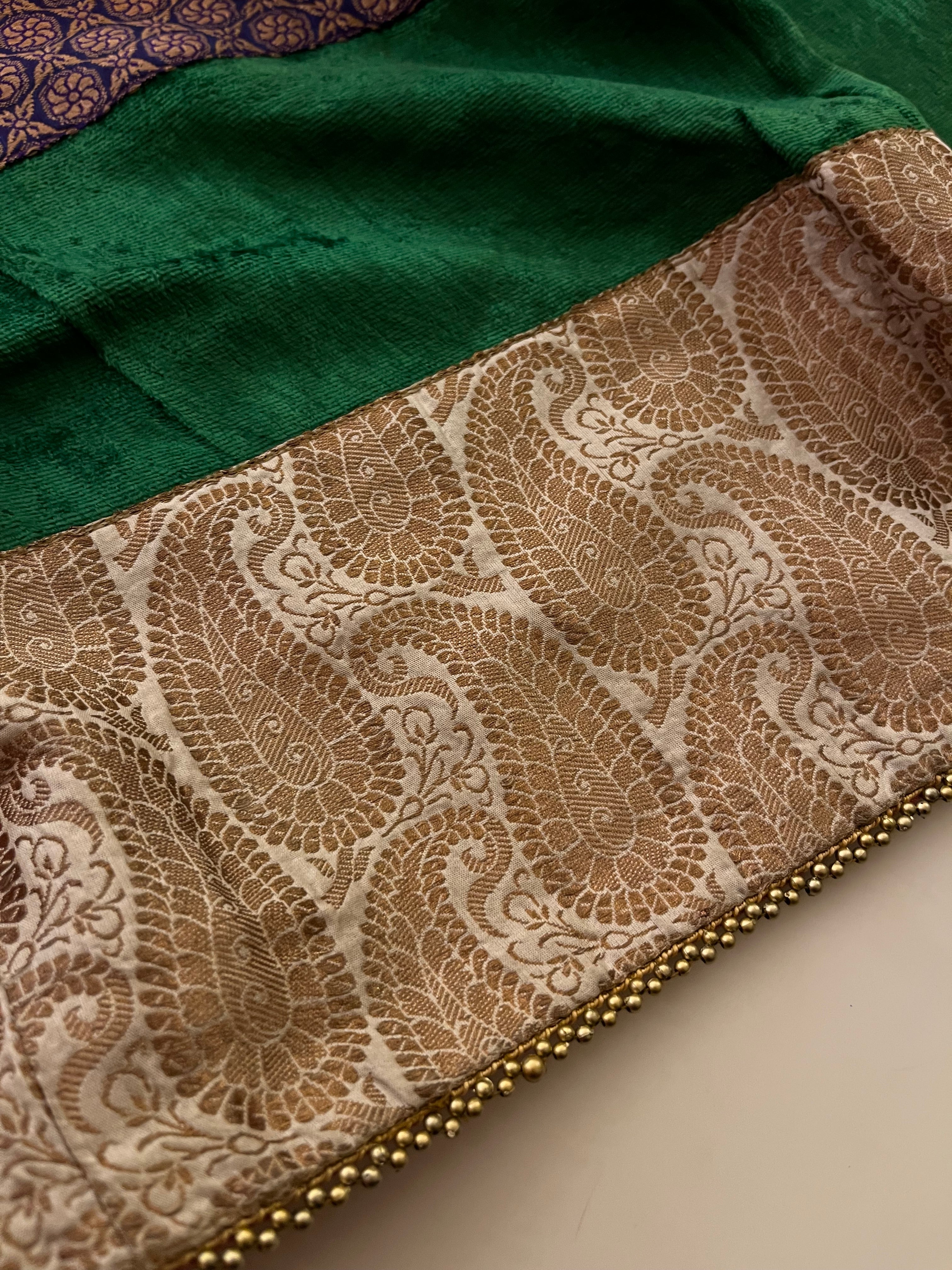 Georgette & Silk Patch Saree