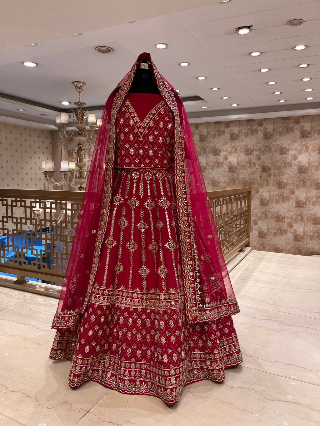 Gotta Patti Bridal Lehenga