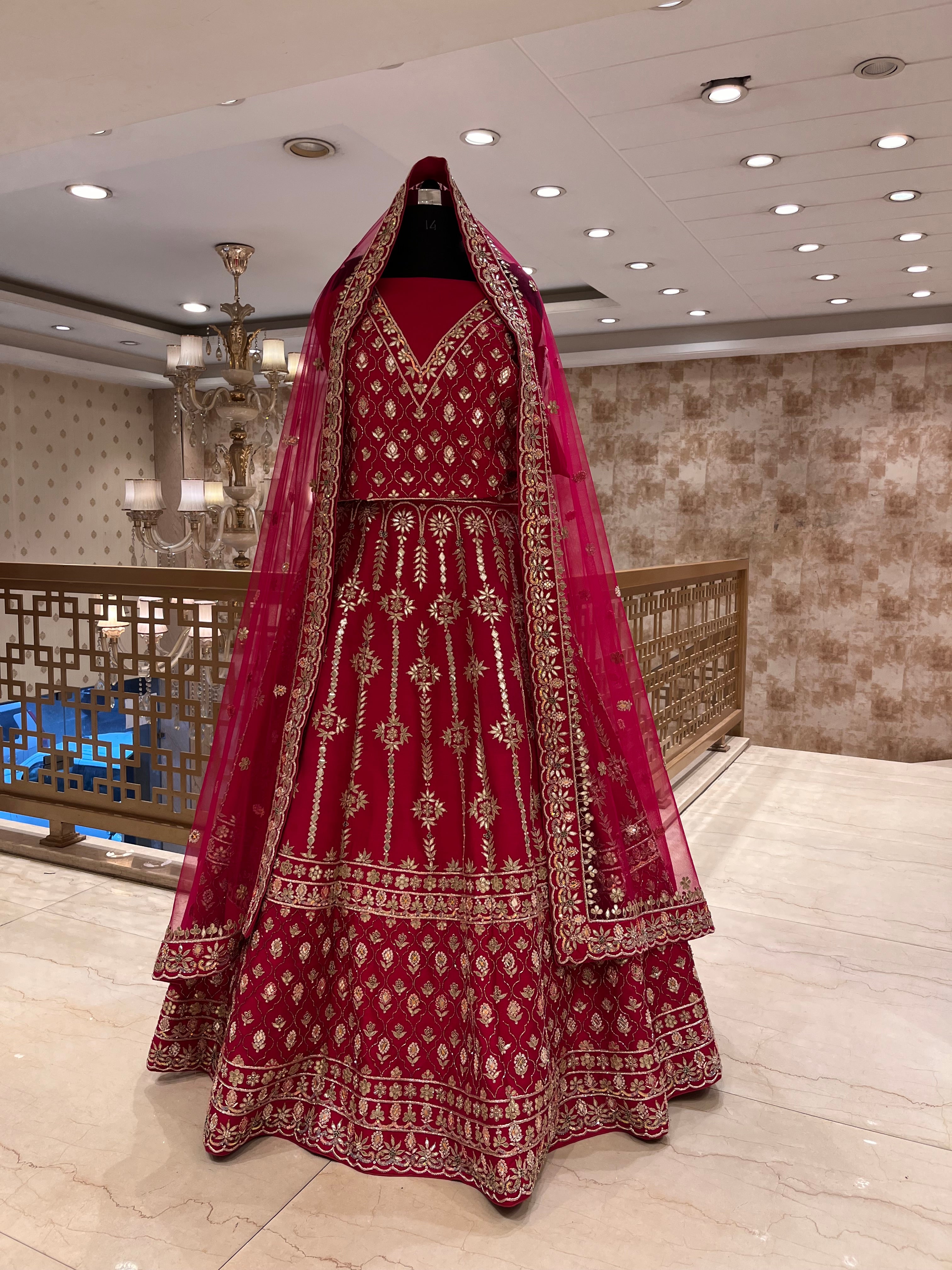 Gotta Patti Bridal Lehenga