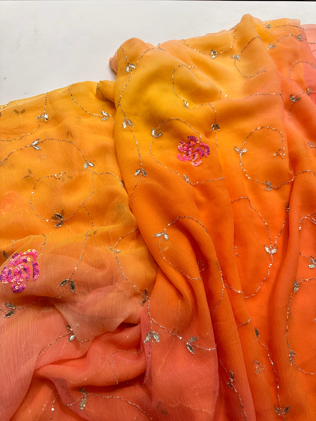 Raas Chiffon Saree