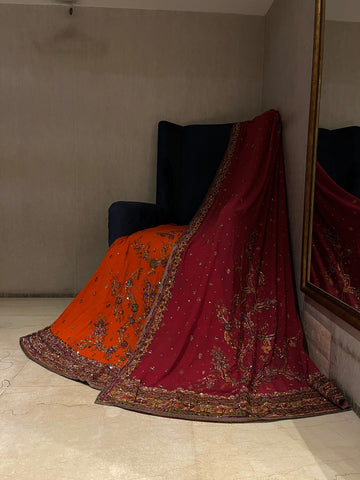Traditional Zardozi Lehenga Set