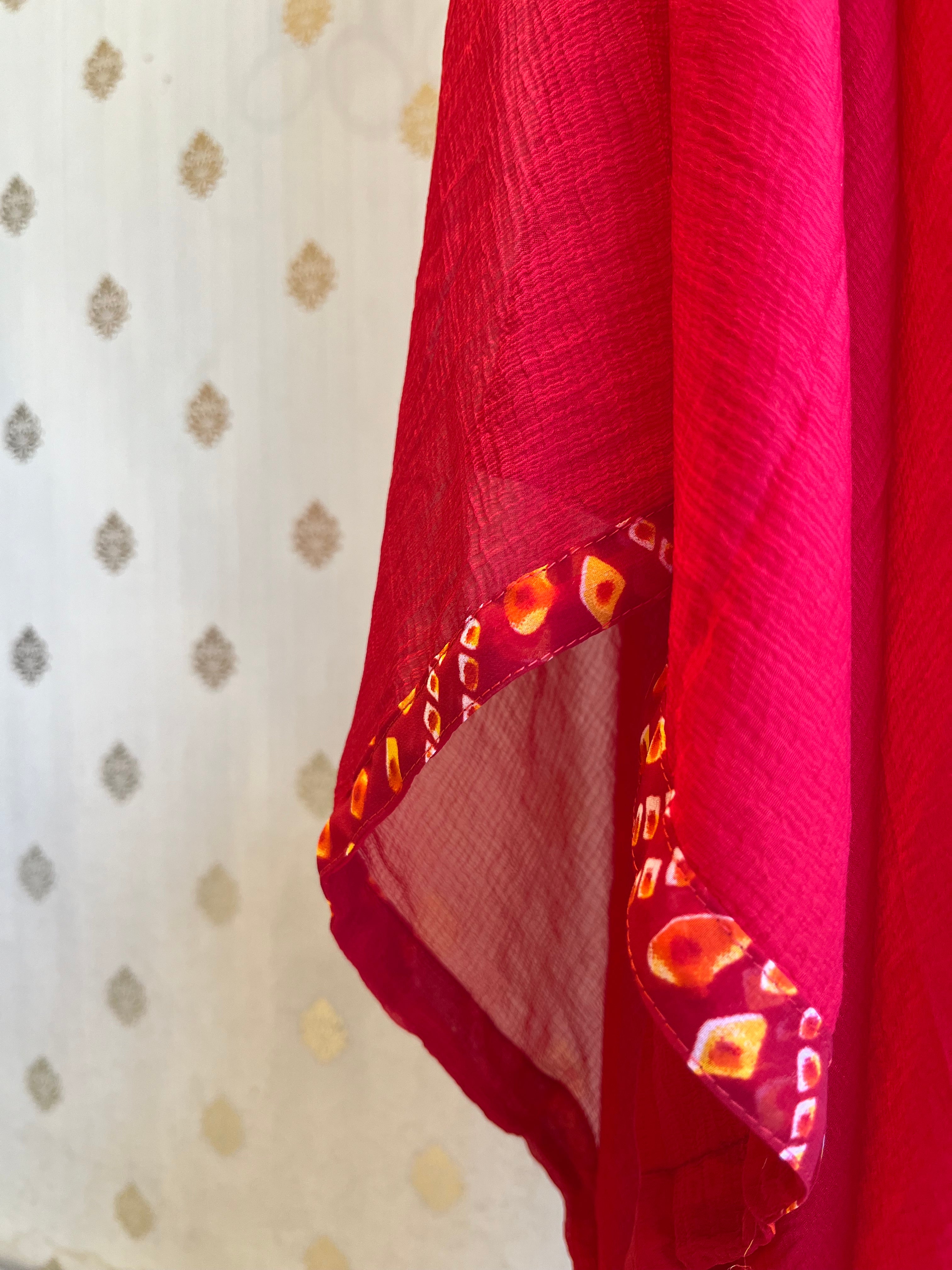 Alia Style Red Bandej Suit