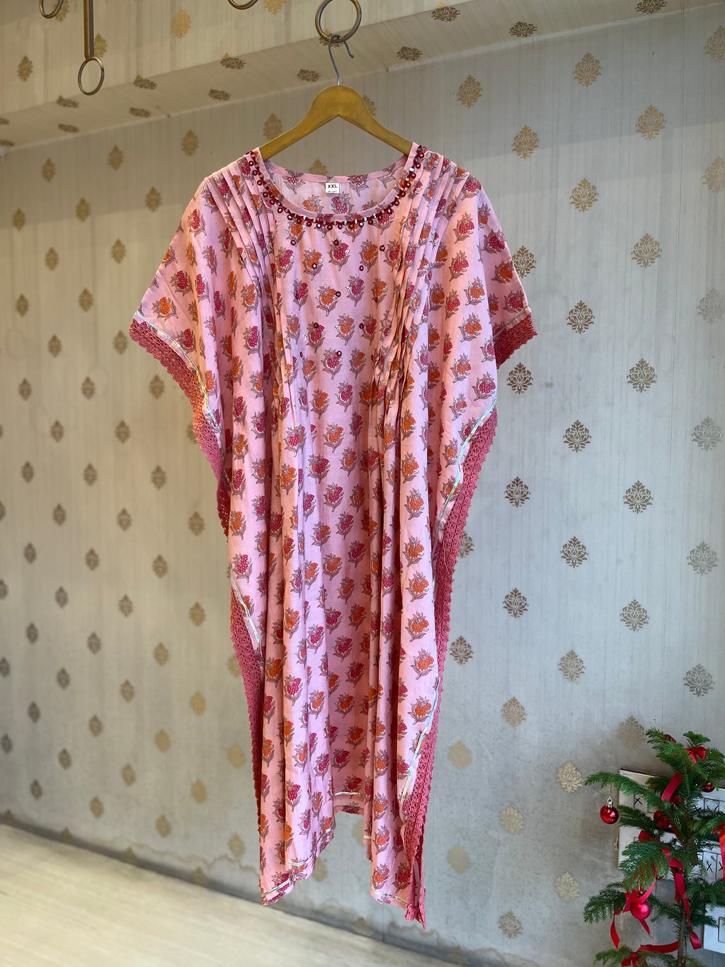 Printed Cotton Kaftaan