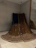 Coffee Brown Lehenga Set