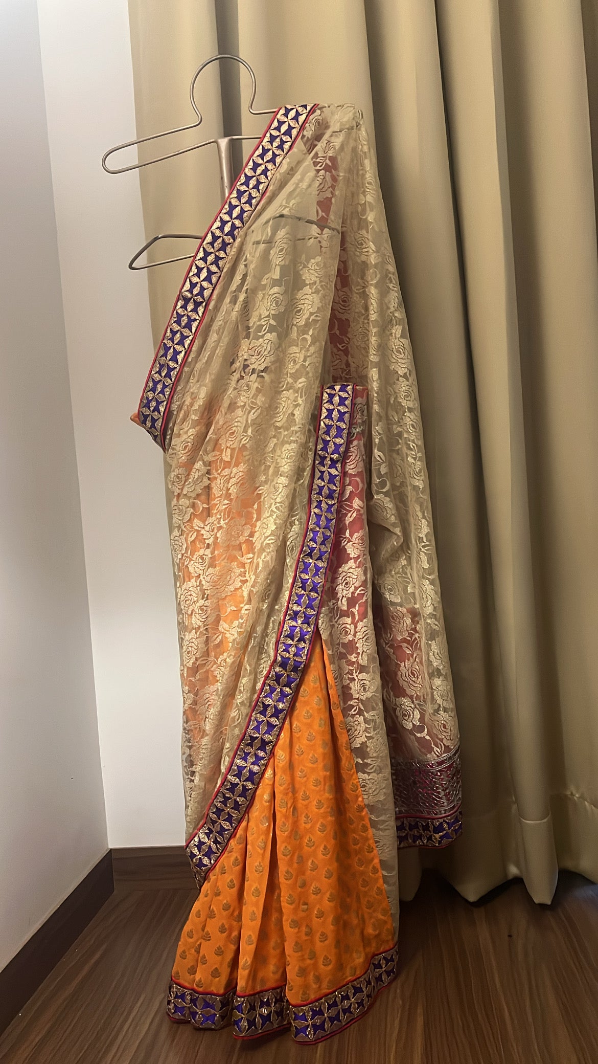 Chantilly Lace pure saree