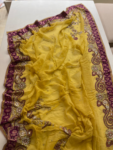 Traditional Georgette Saree