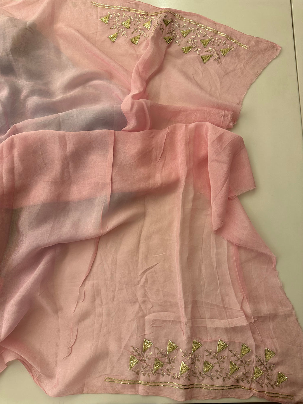 Satrangi Gotapatti saree