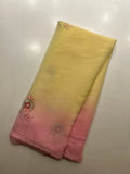 Pastel Ombre saree