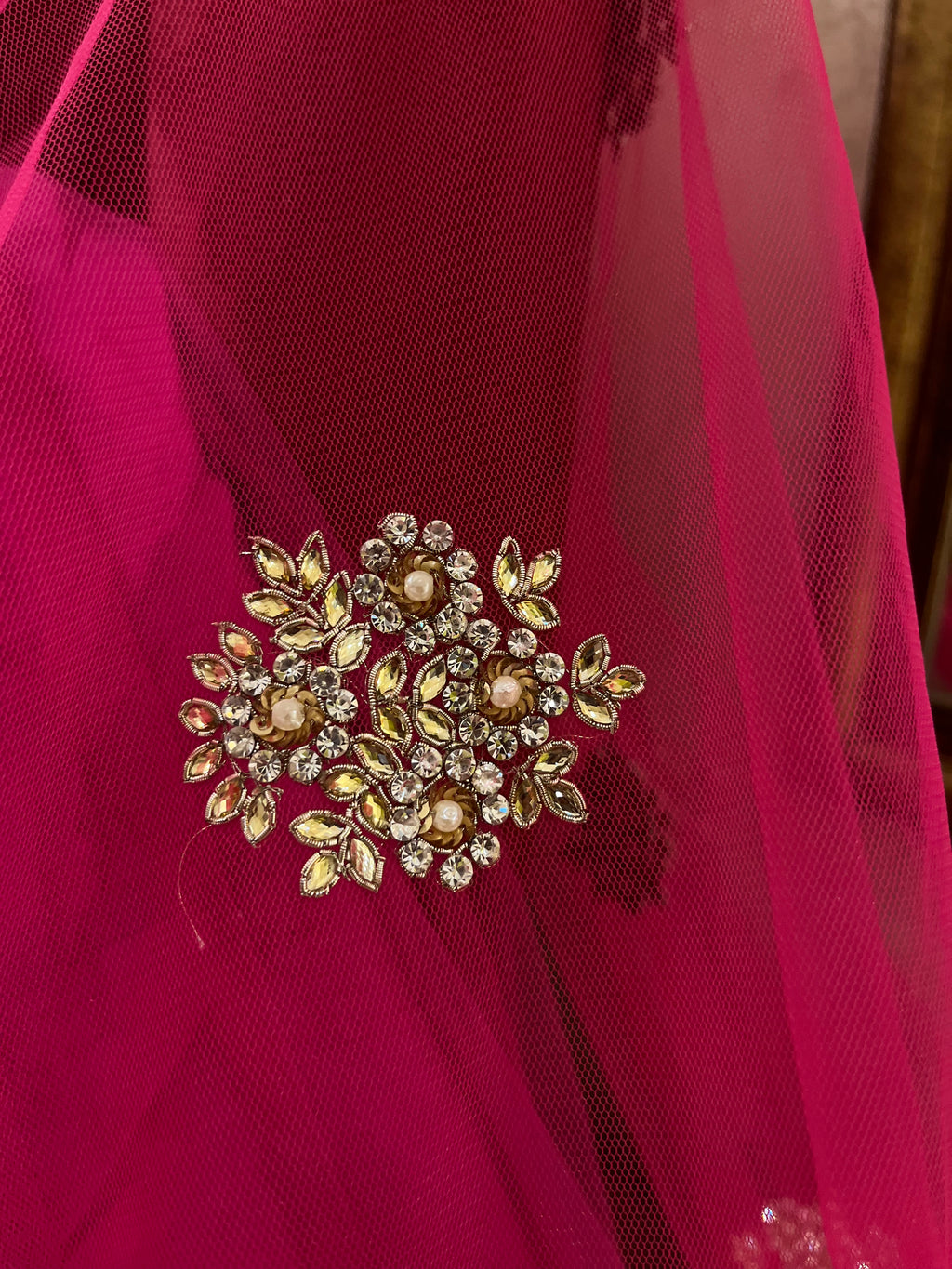 Magenta Pink Lehenga Set