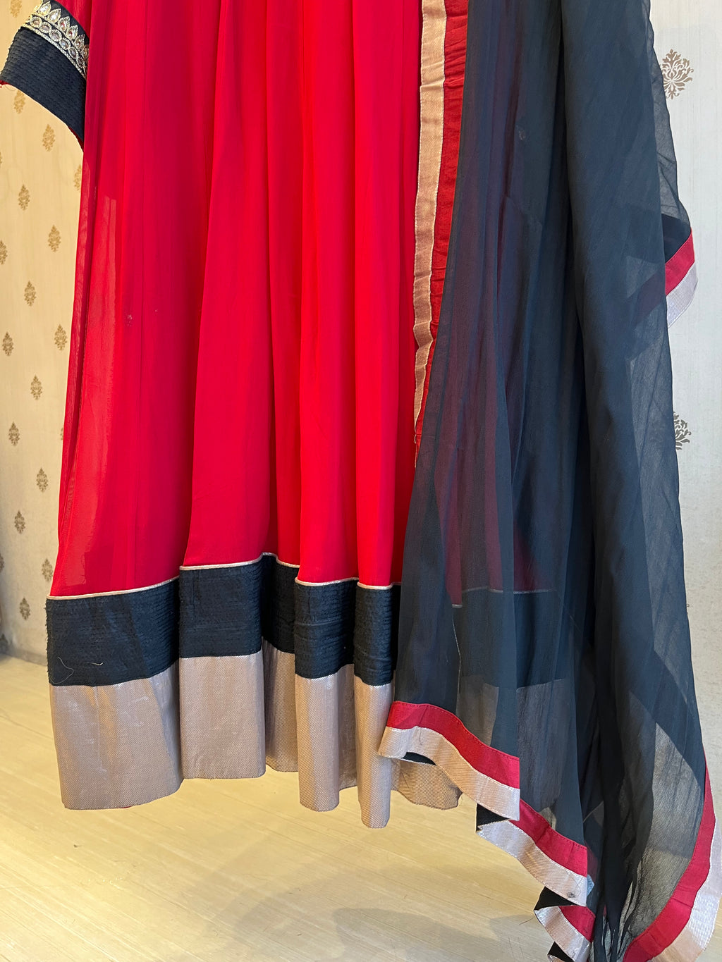 Pure Georgette Anarkali