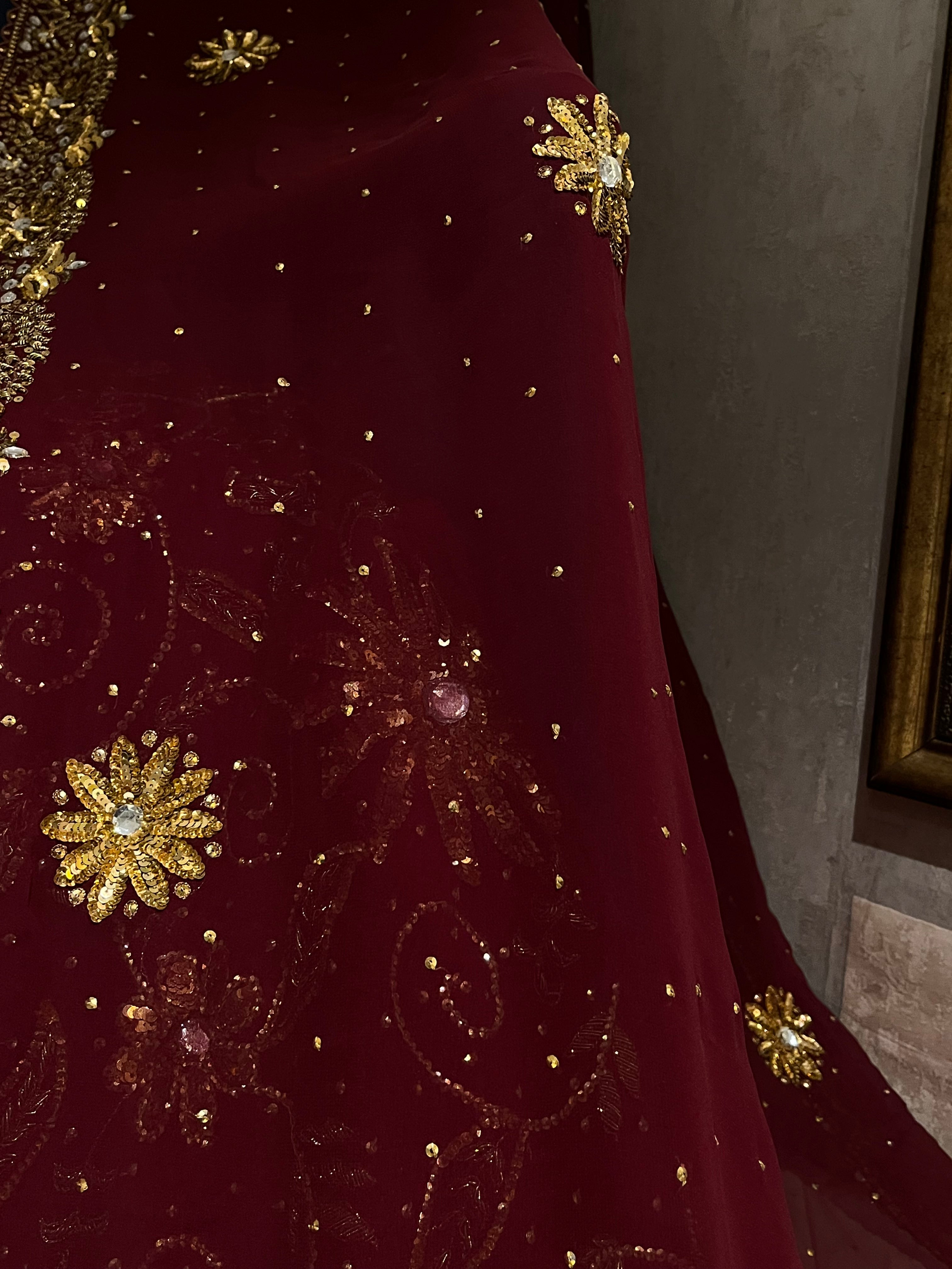 Heavy Sequins Lehenga Set