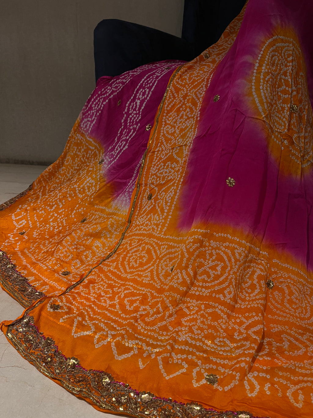 Traditional Bandej Lehenga Set