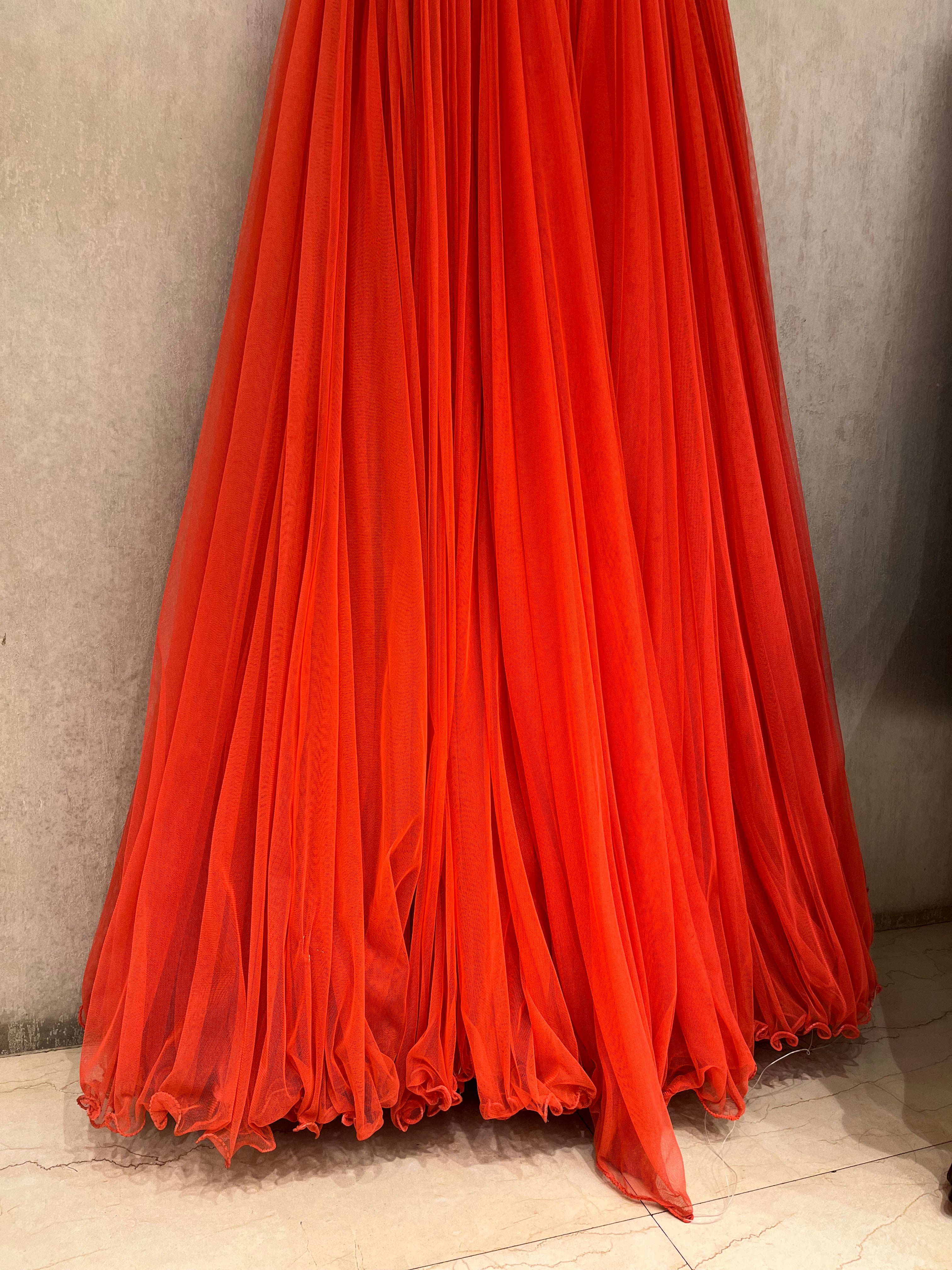Classy Red Gown