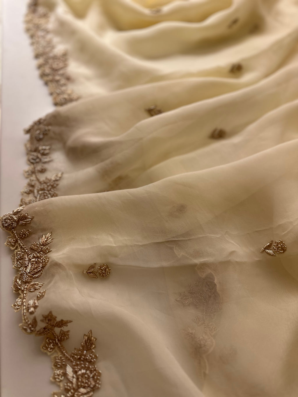 Chaand Zardozi Saree