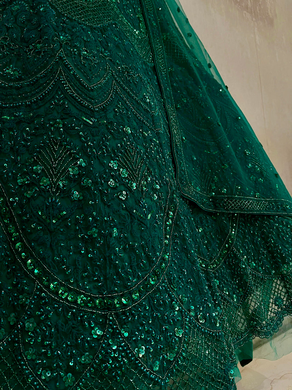Emerald Lehenga set