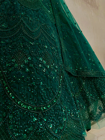 Emerald Lehenga set