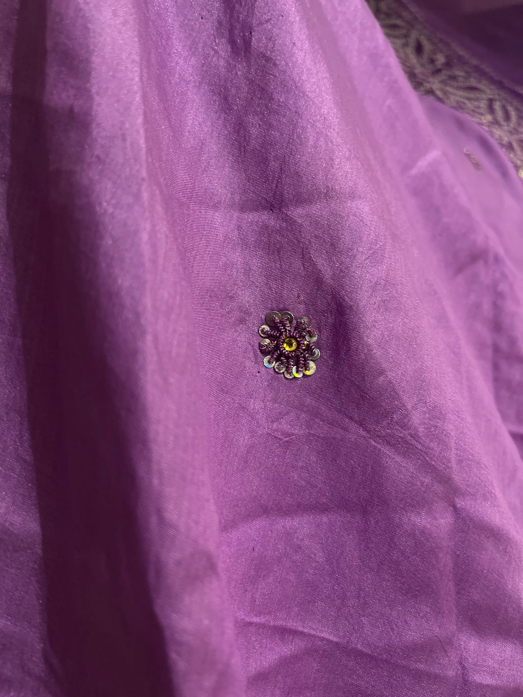 Beautiful Purple Bandej Lehenga Set