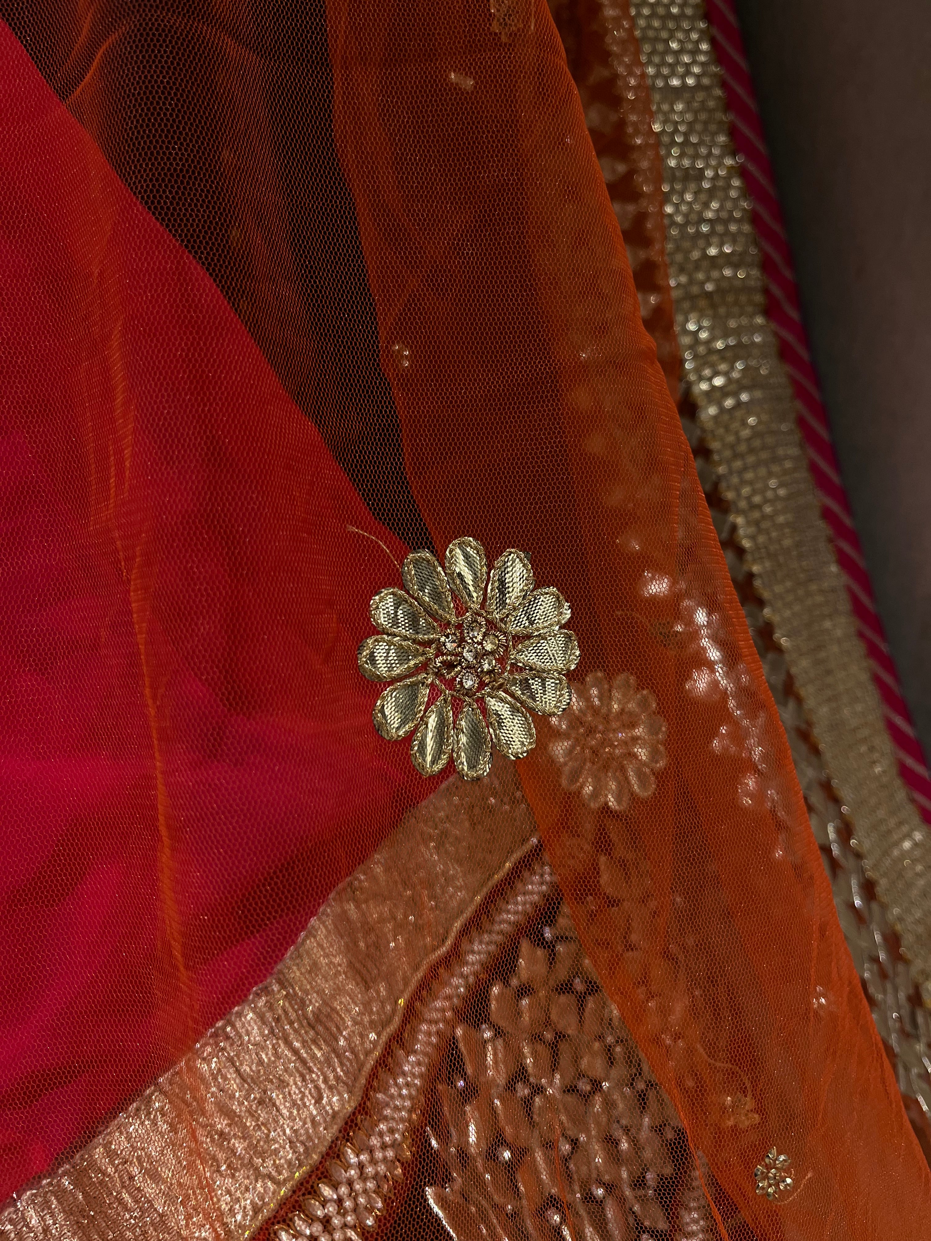 Raani Red Lehenga Set