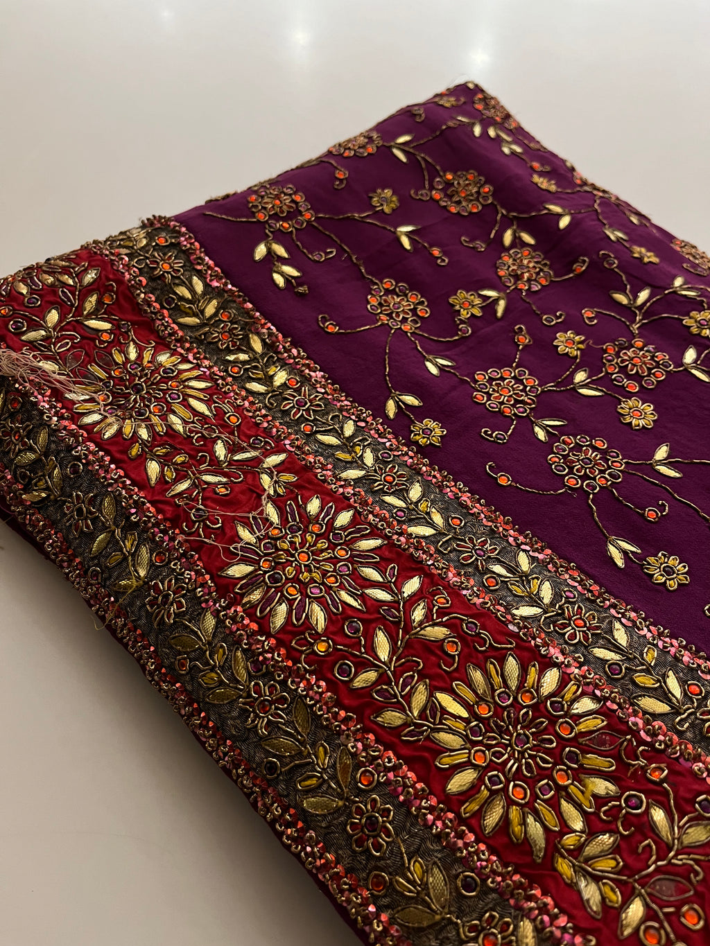devdas paro wine saree