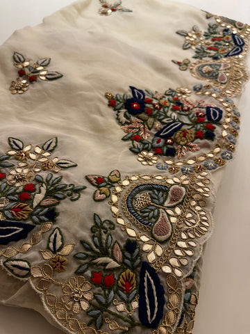 Exclusive Pure organza saree