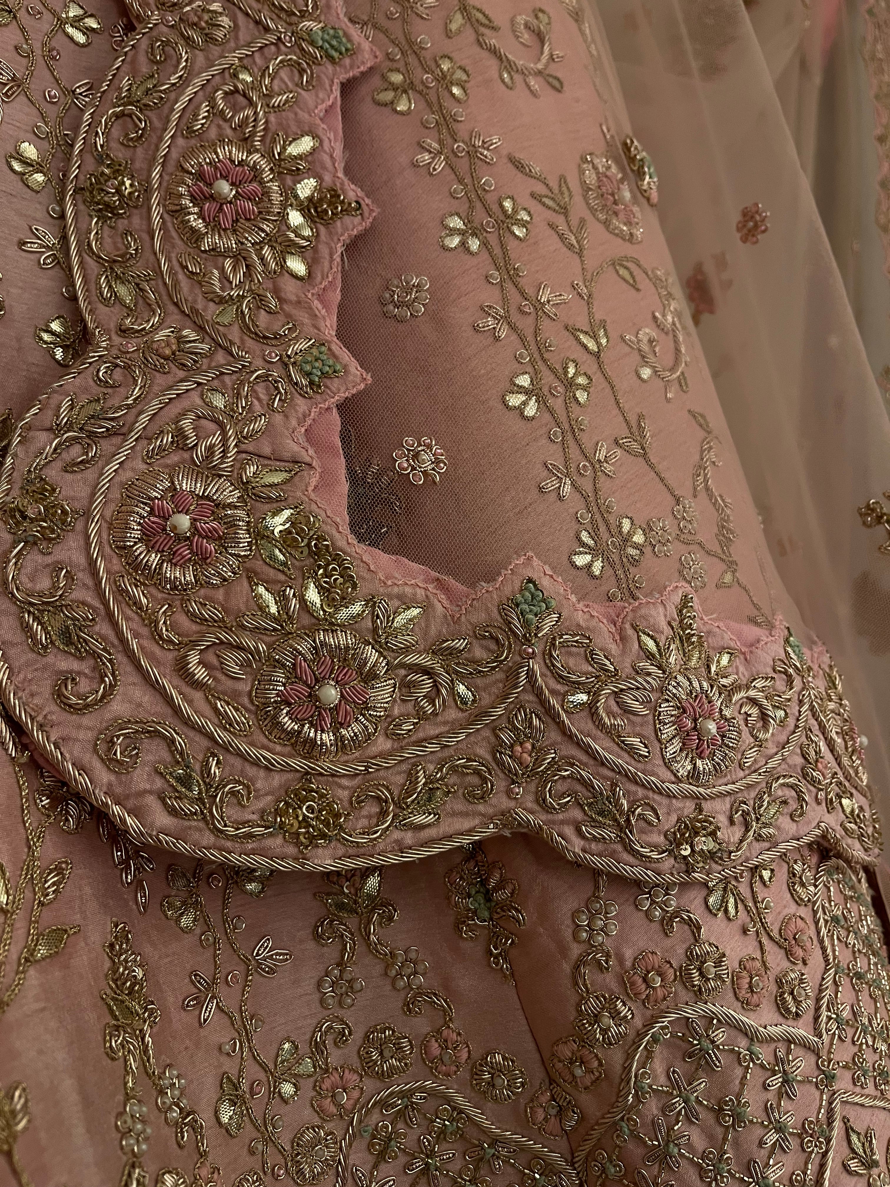 Malvika Zardozi Lehenga Set