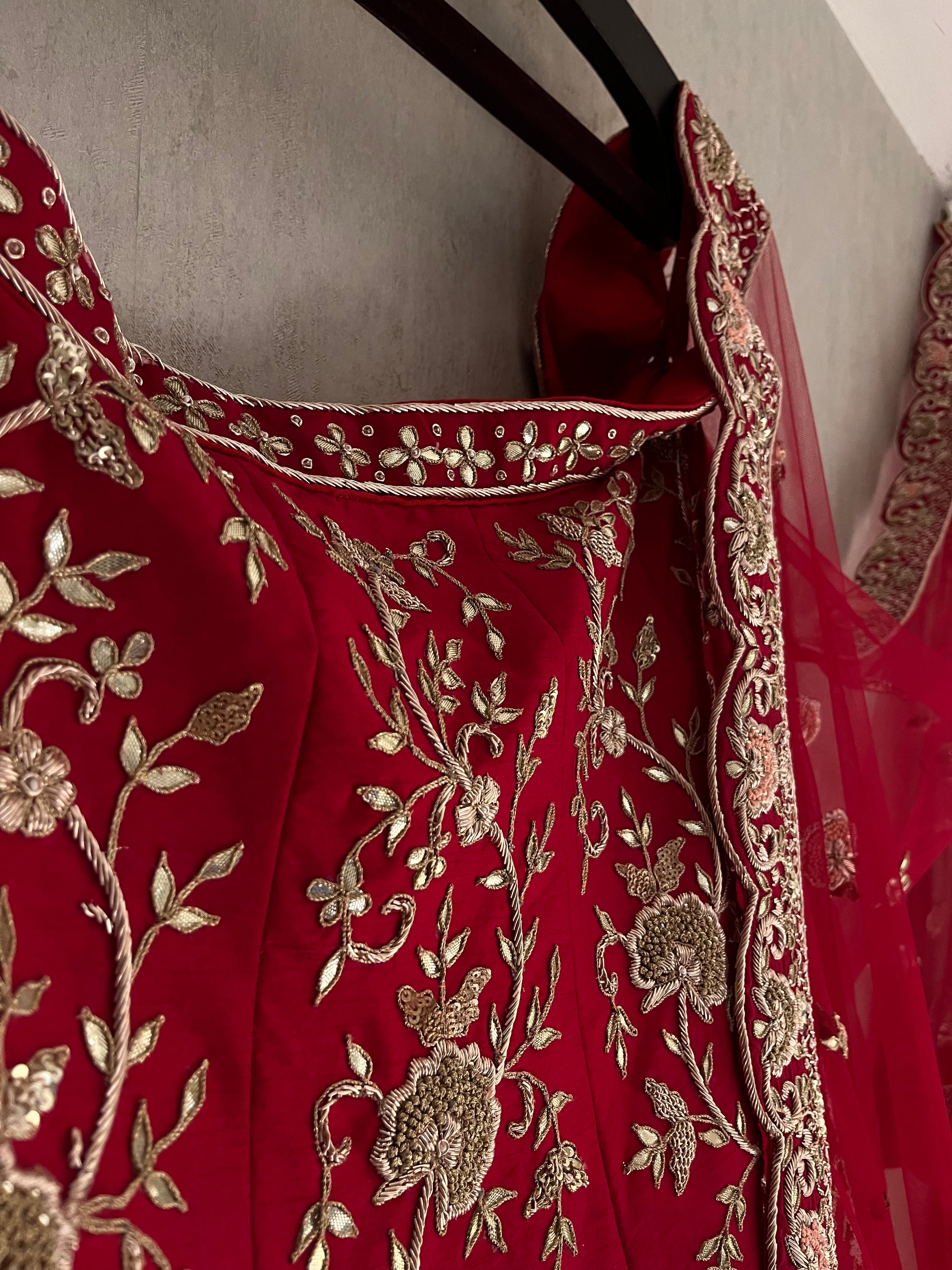 Sangam Bridal lehenga set