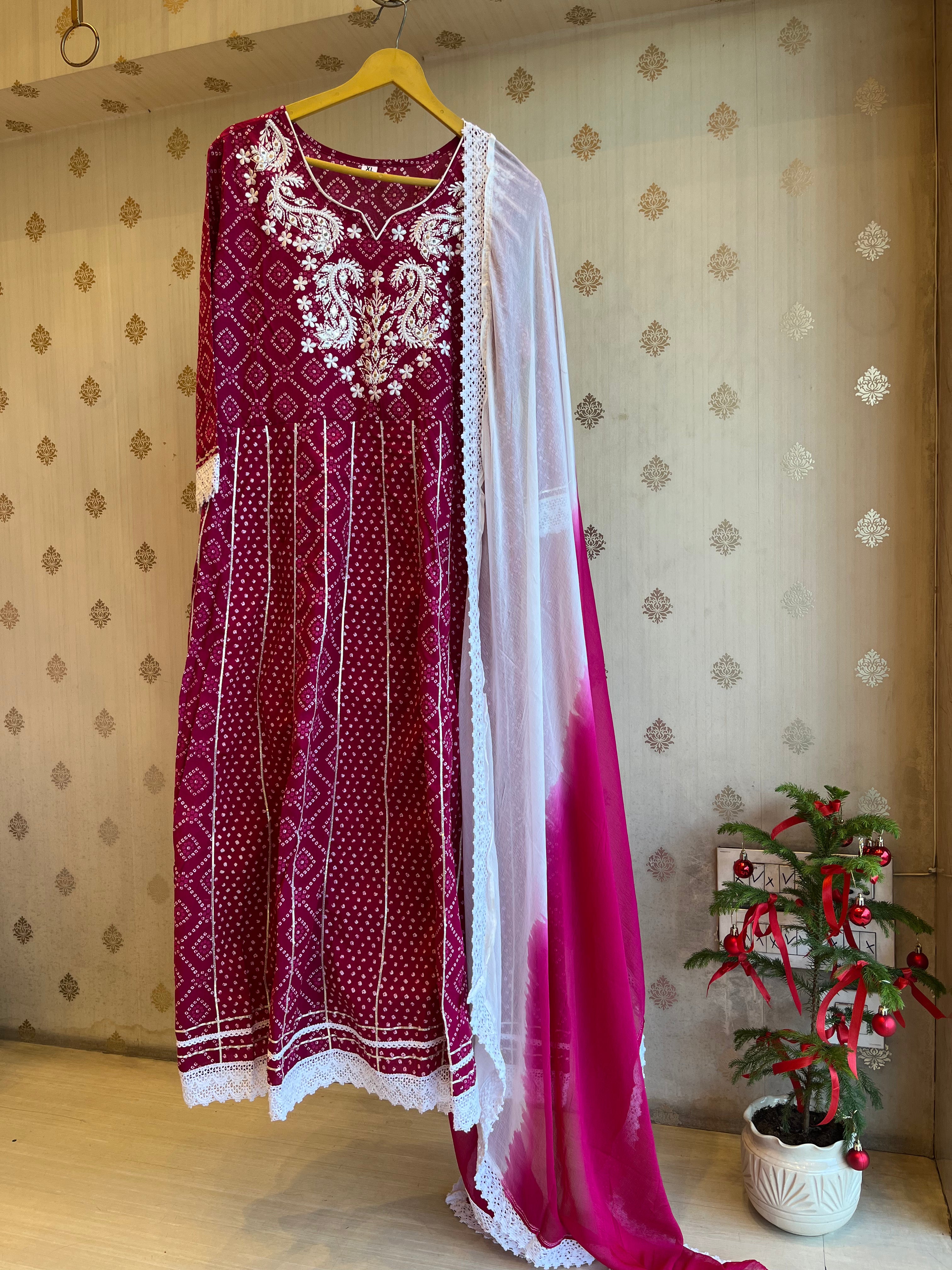 Bandhani Print kurti