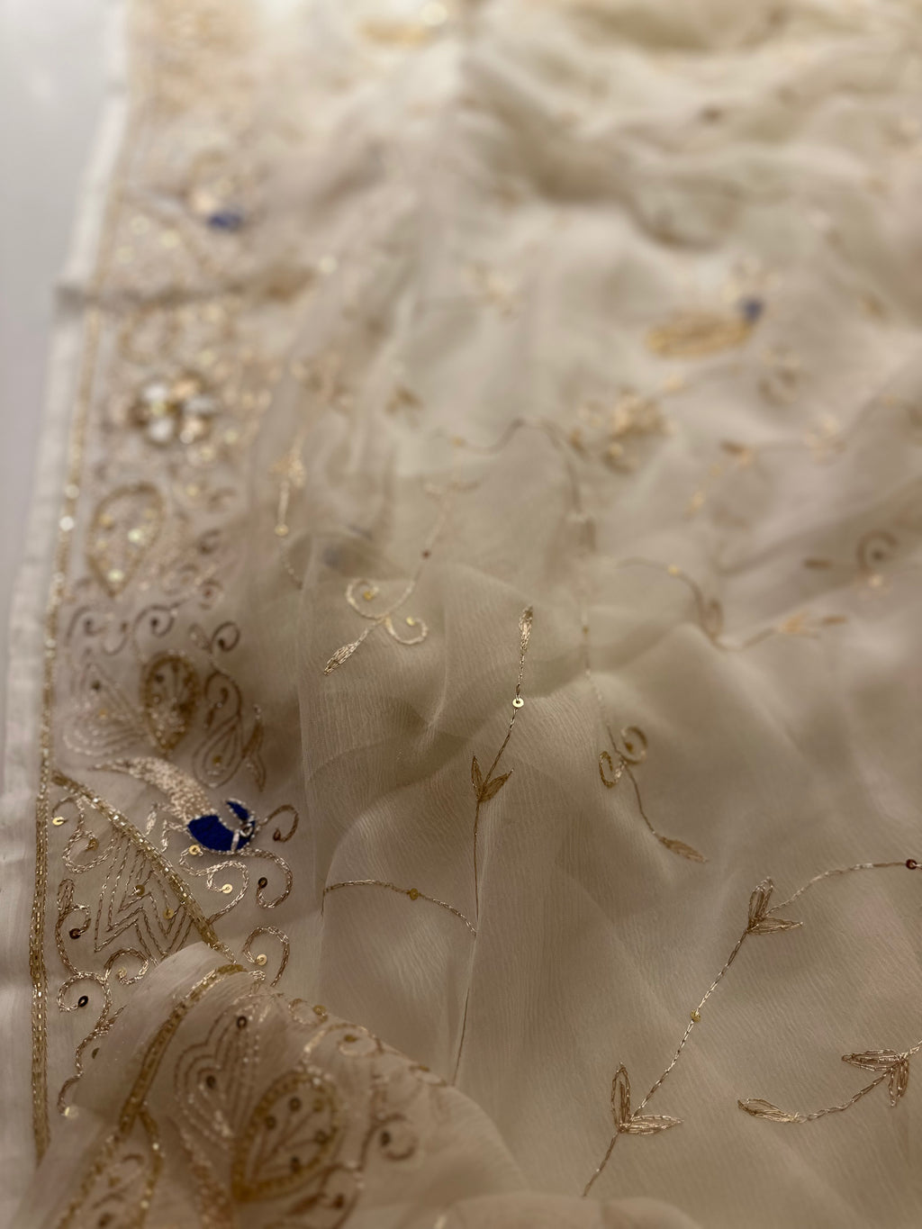 Marwar Rajputi Chiffon Saree