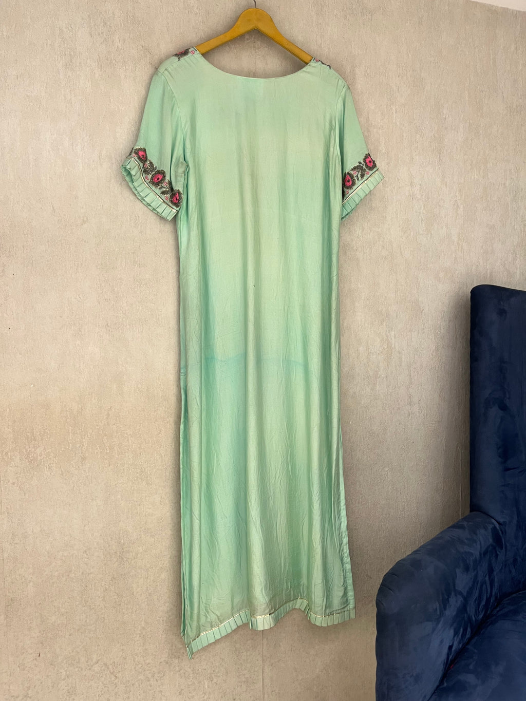 Mint Green Long Kurti