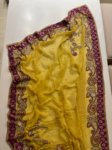 Traditional Georgette Saree