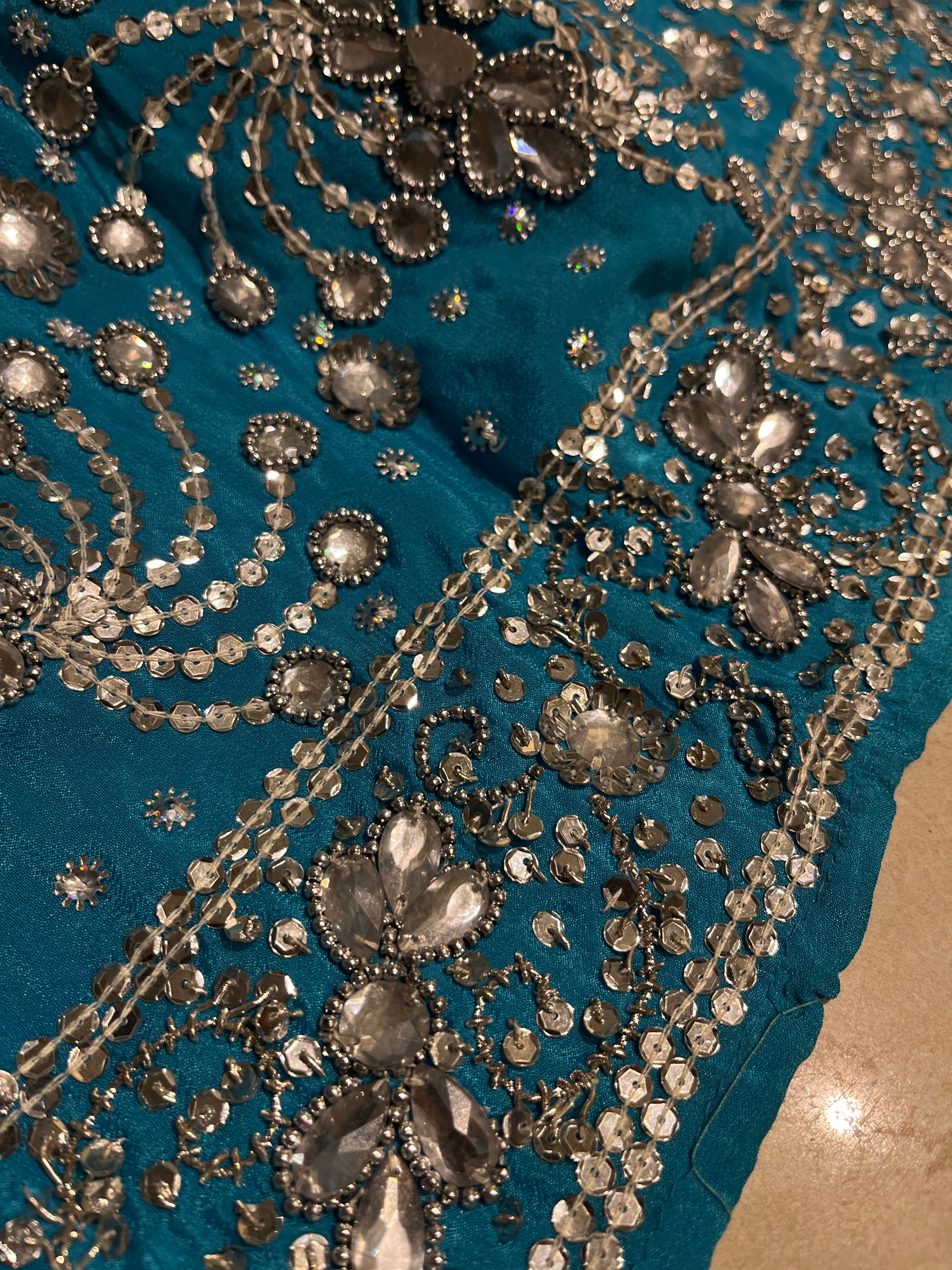 Sky Bling Lehenga Set