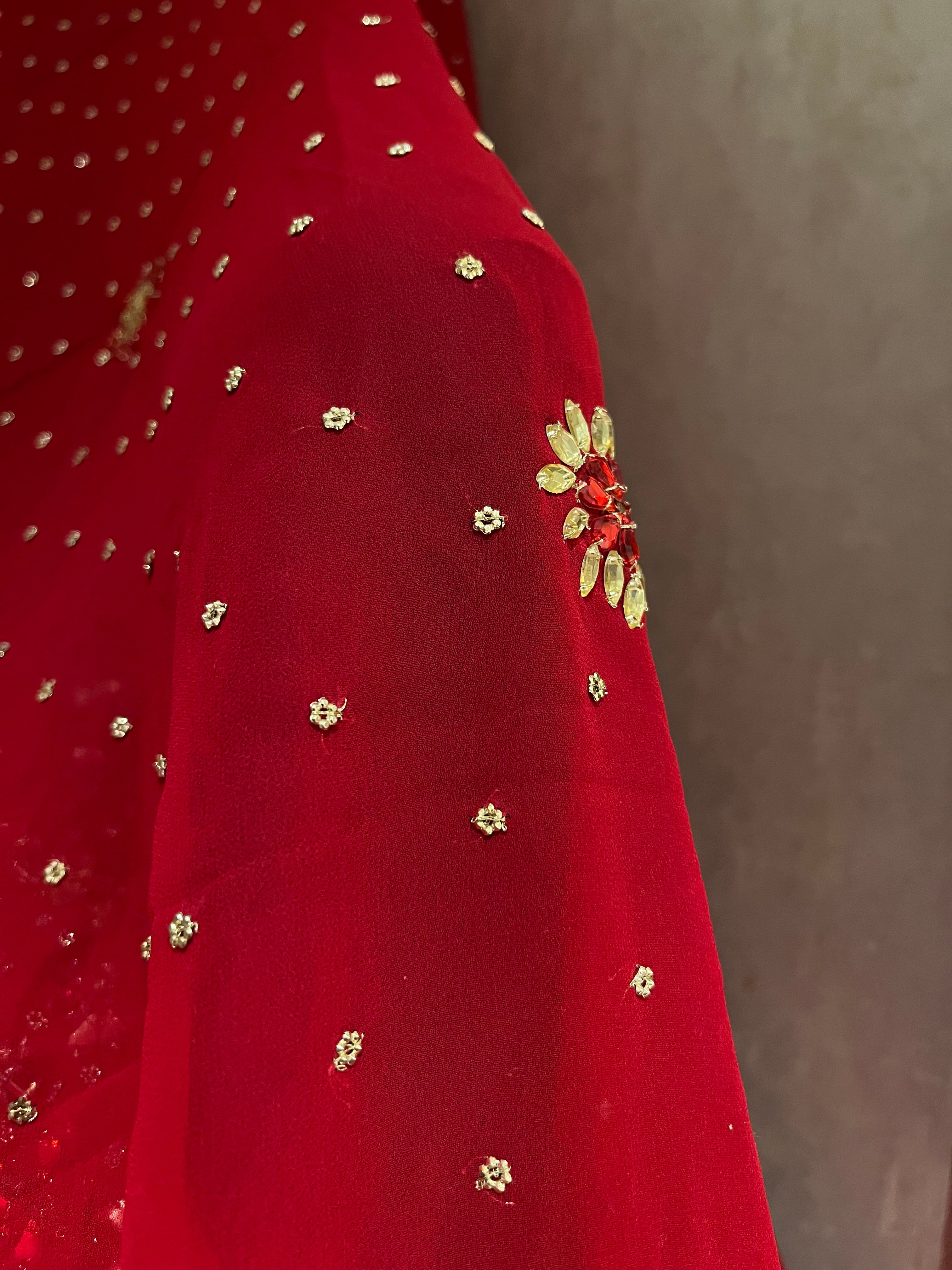 Bridal Red Lehenga Set