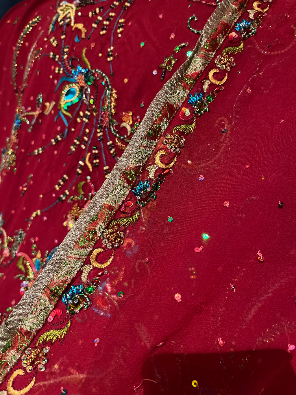 Red Charm Lehenga Set