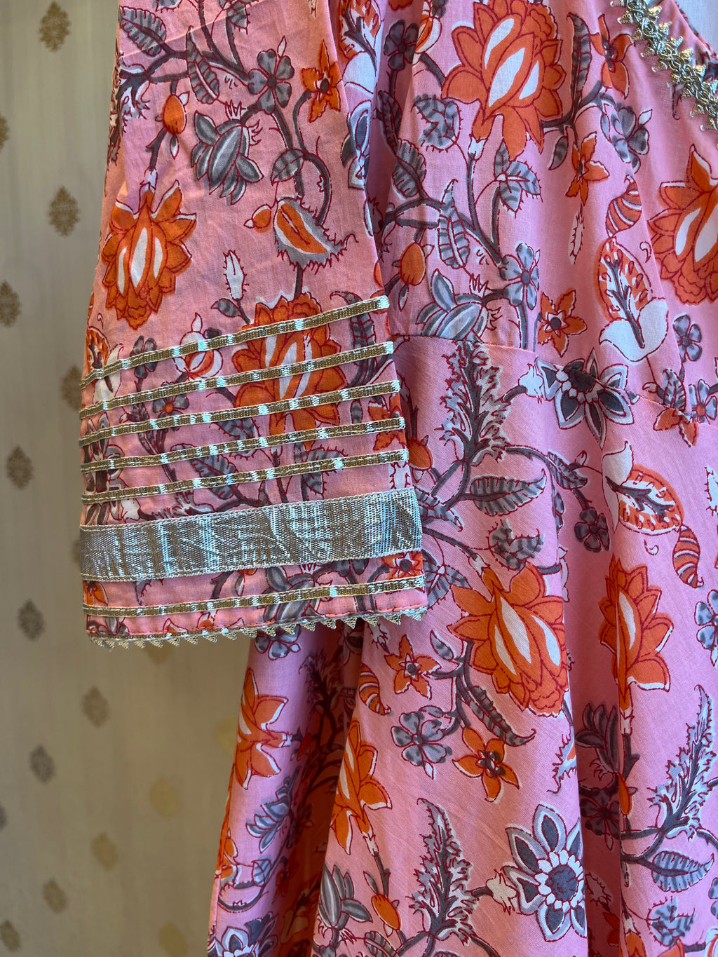 Printed Cotton Angrakha