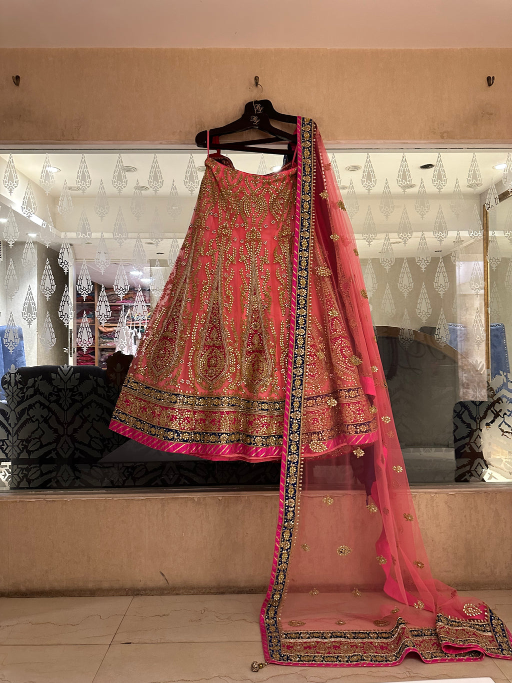 Rajwada Heavy Gotapatti Lehenga set