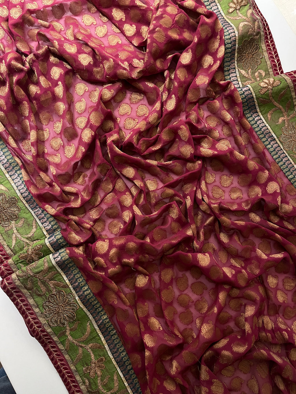 Raw Silk Banarasi Saree