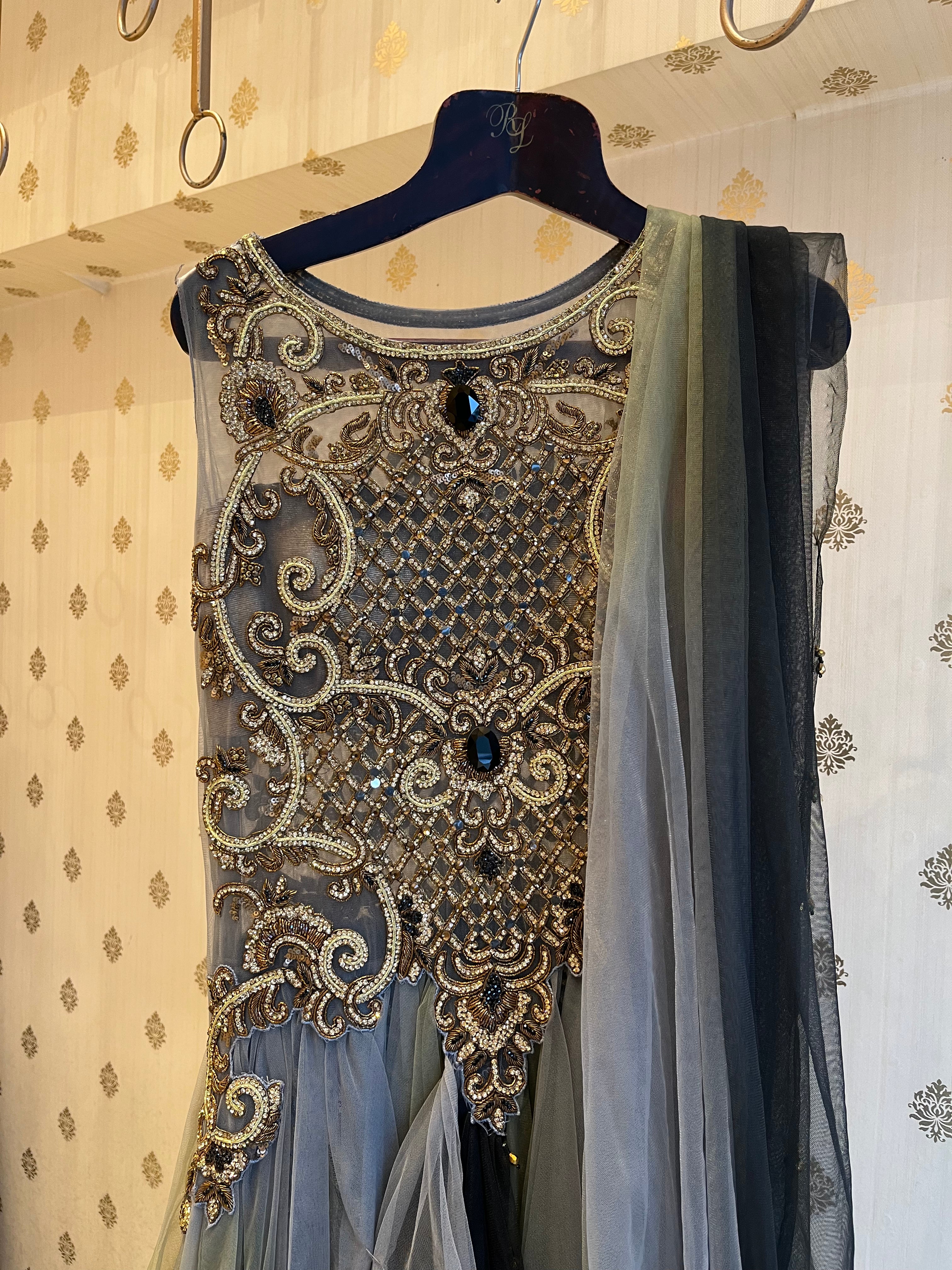 Indo-Western Gown Style Anarkali