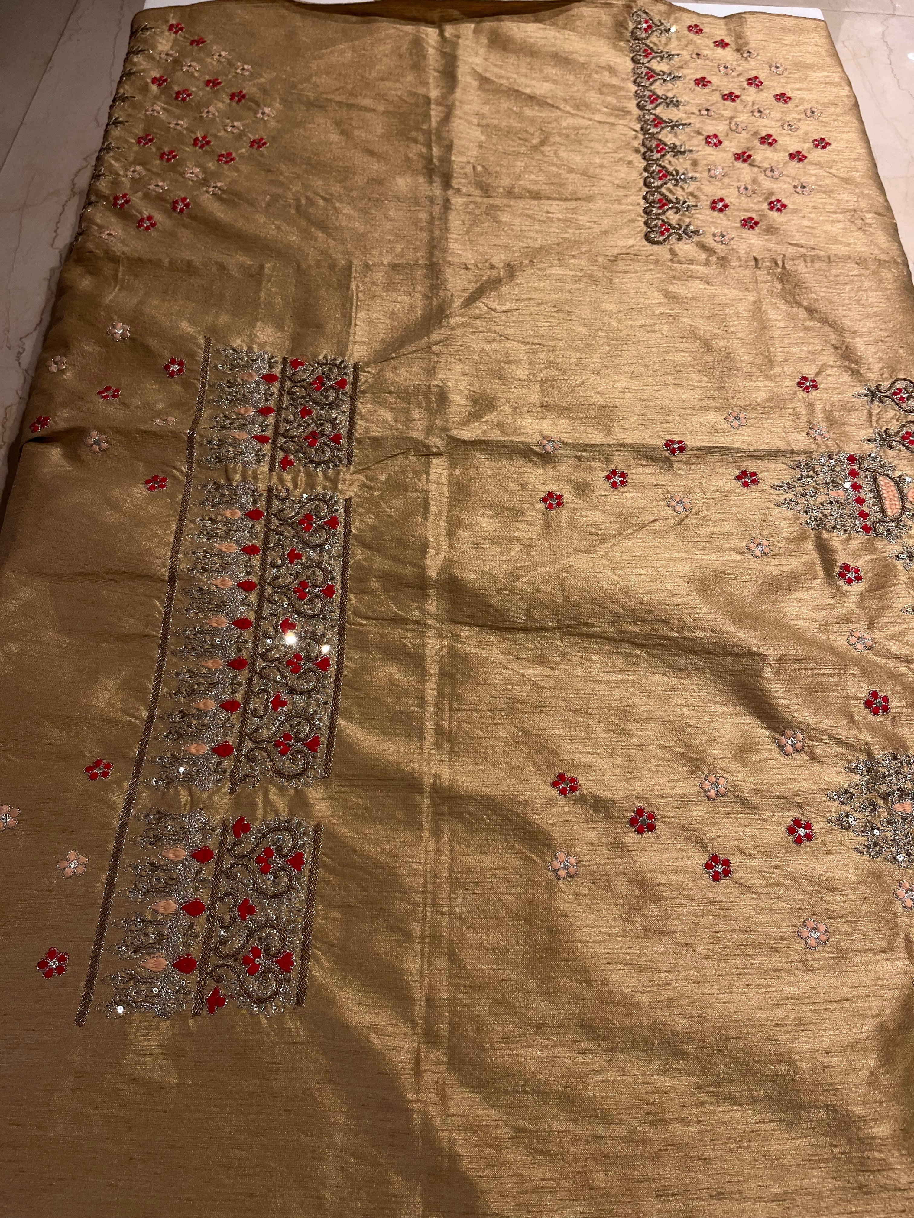 Golden Beige Lehenga set