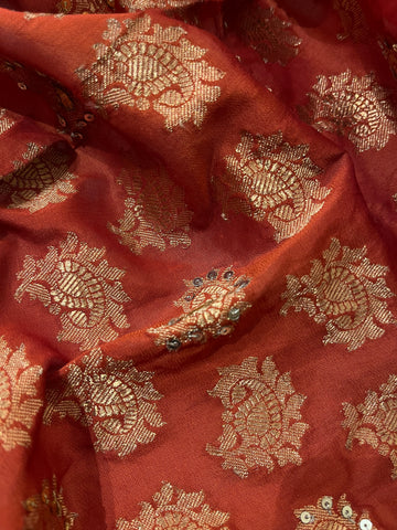 Half & Half Net Saree