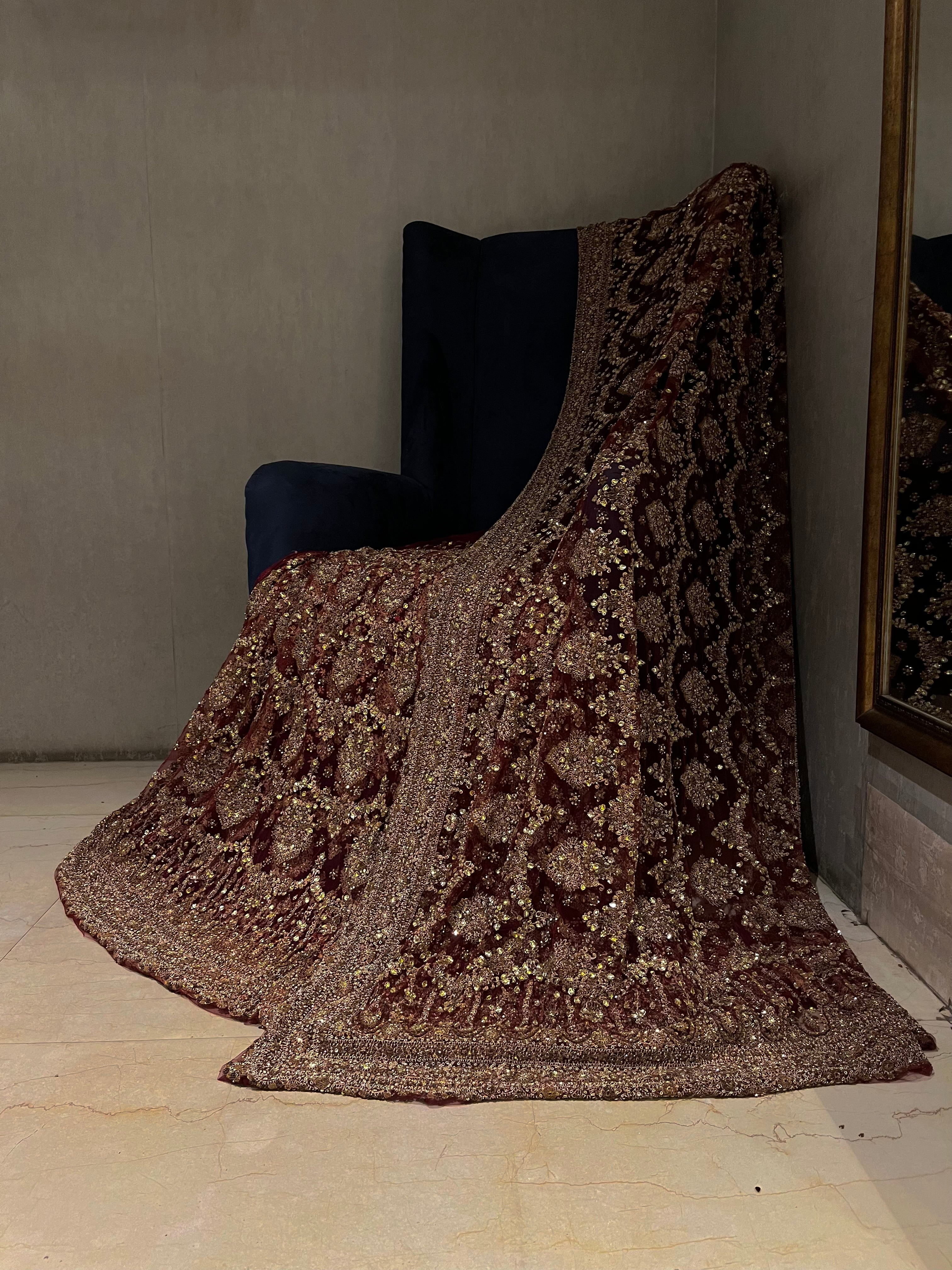 Nawab Bride Lehenga Set