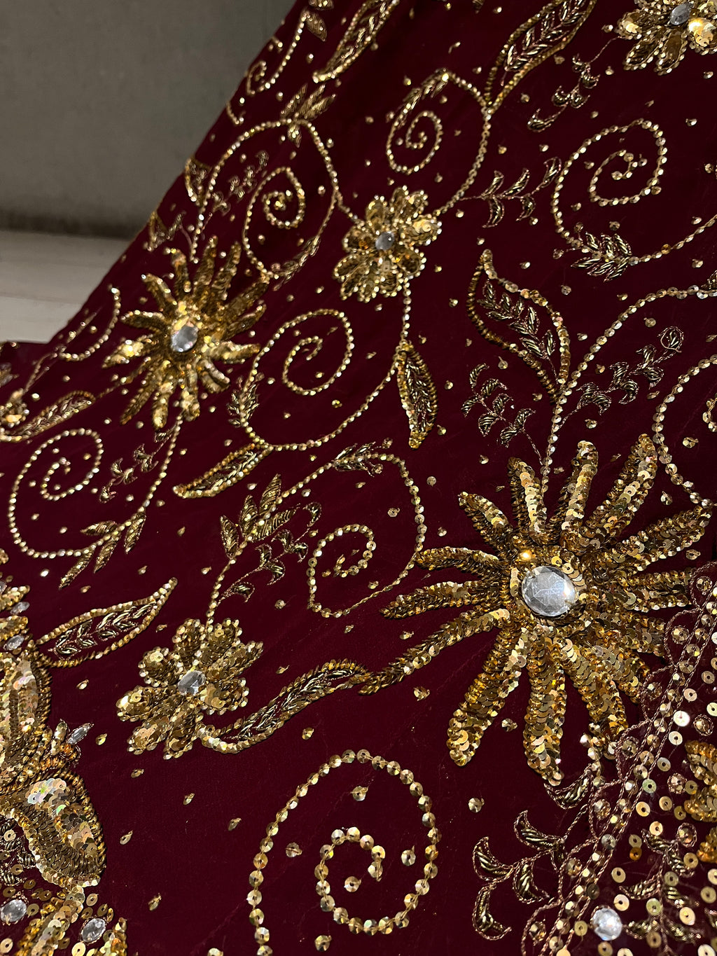 Heavy Sequins Lehenga Set
