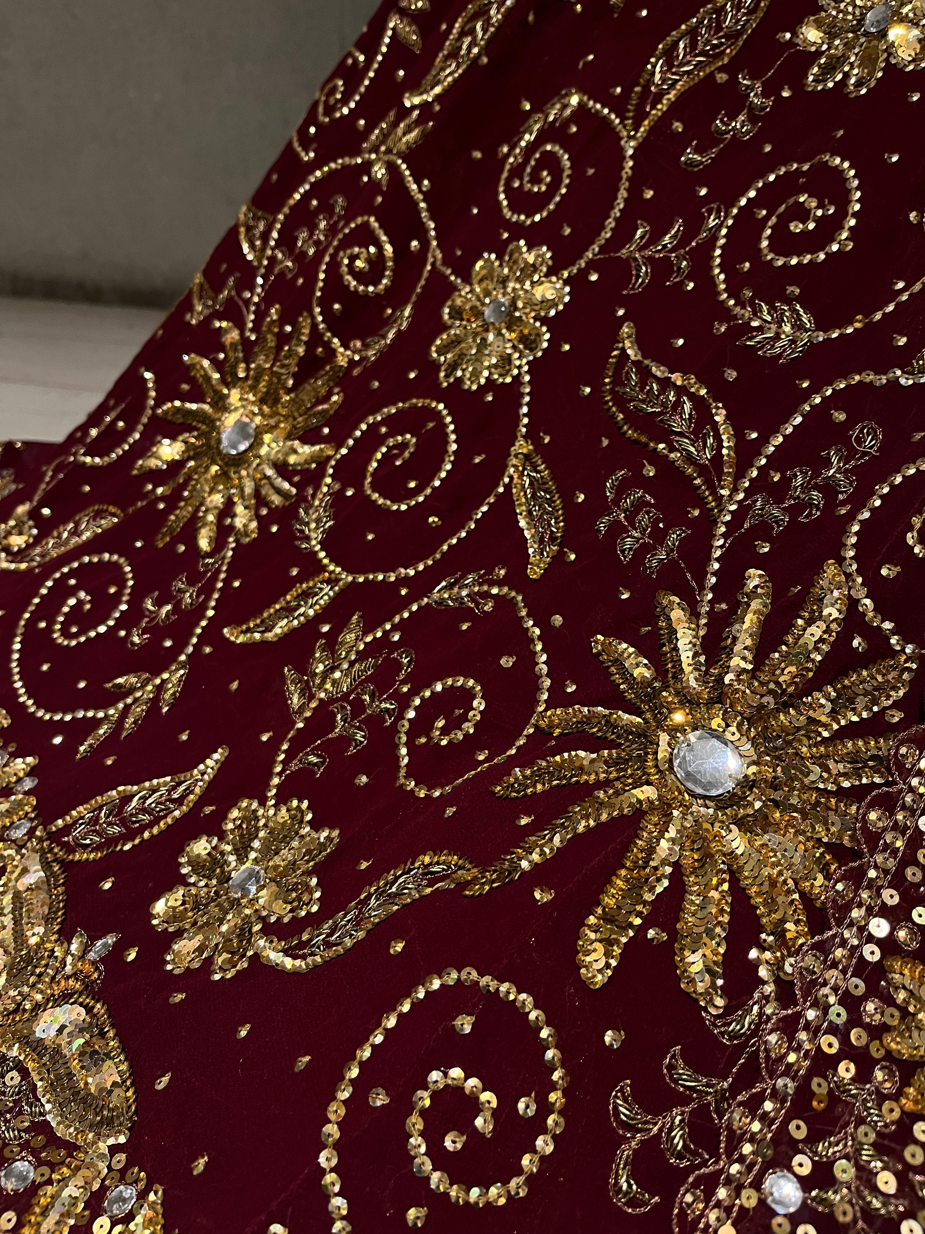 Heavy Sequins Lehenga Set