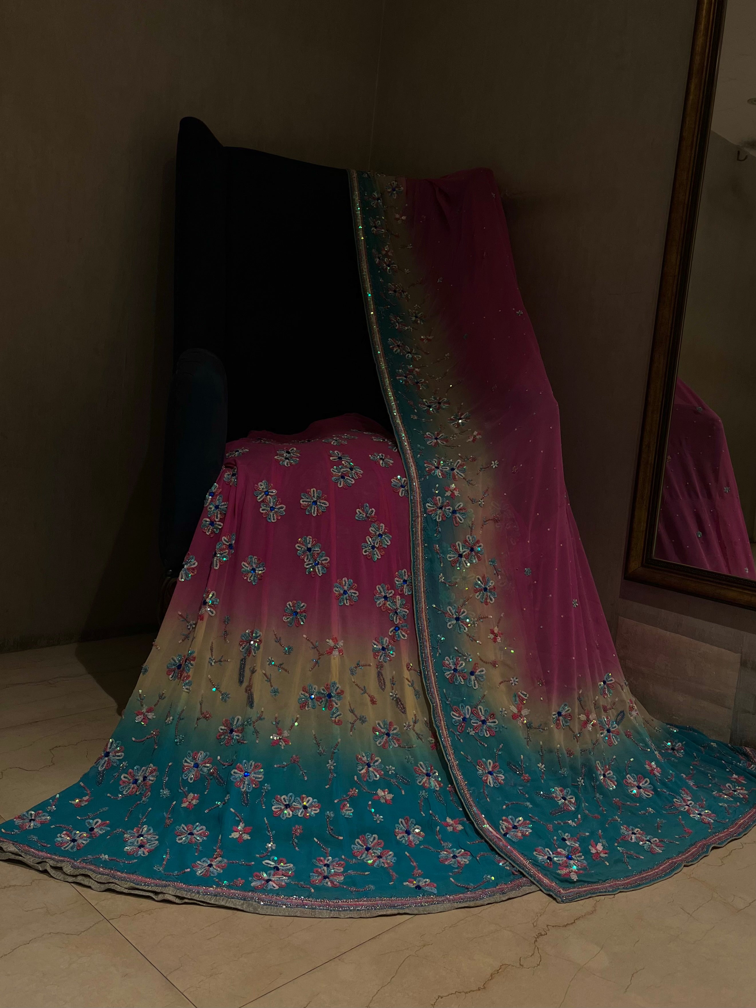 Gulmohar Lehenga Set