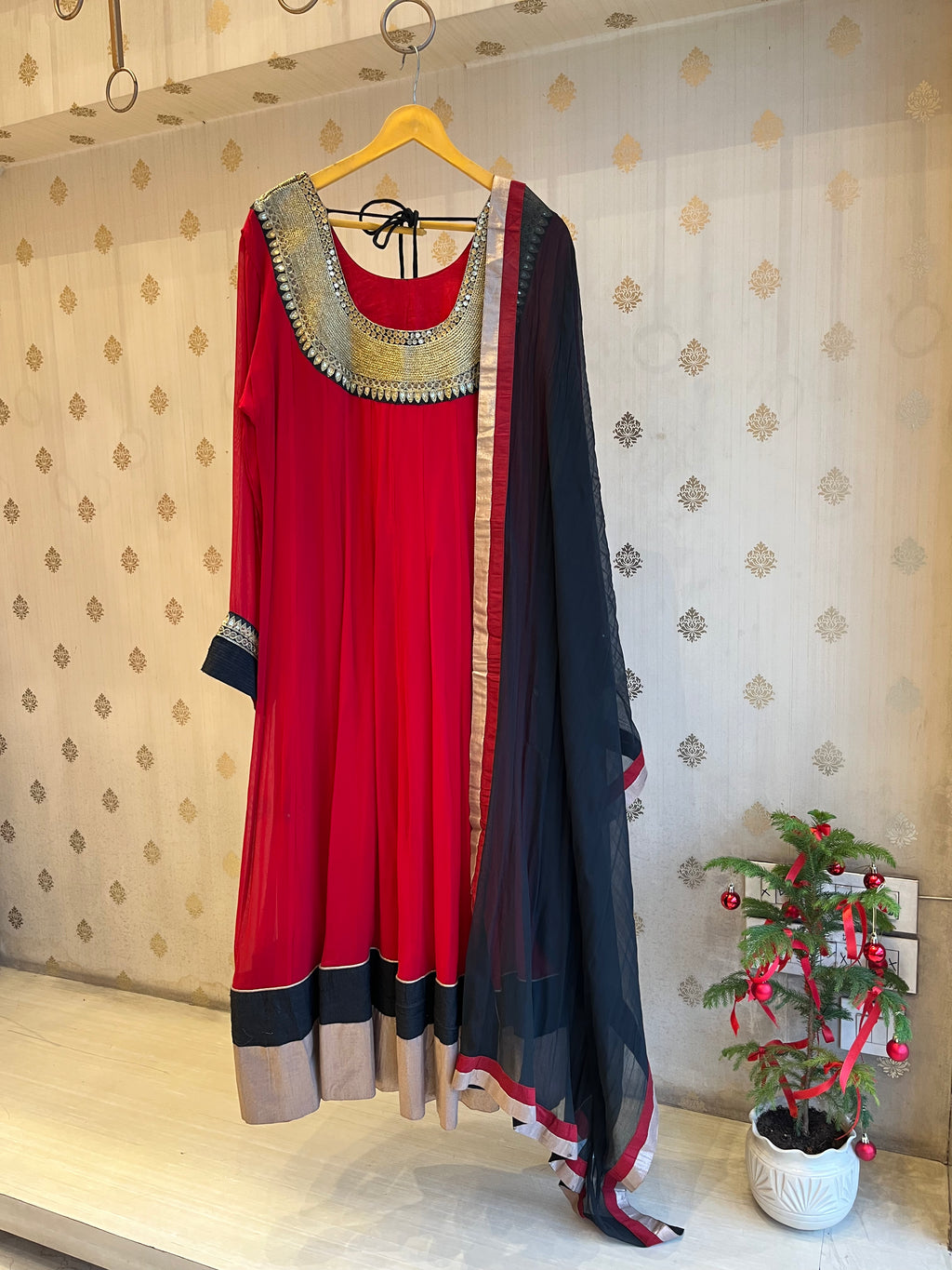 Pure Georgette Anarkali