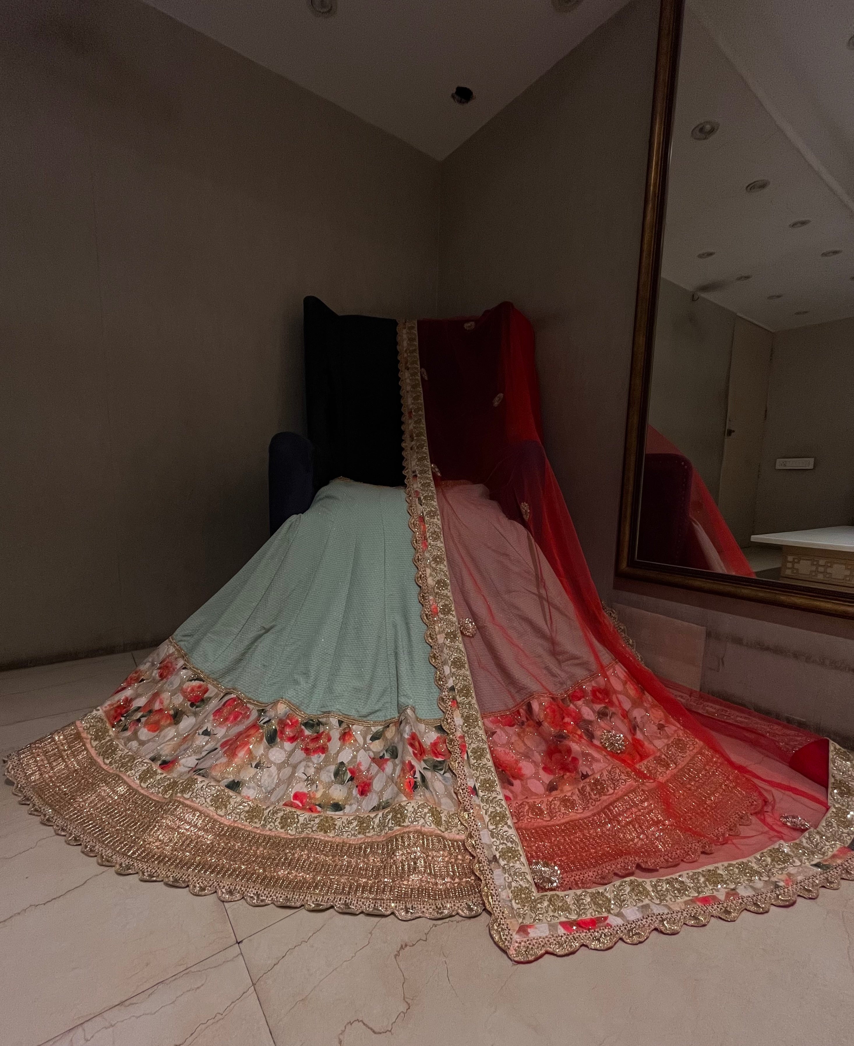 bridesmaid lehenga set