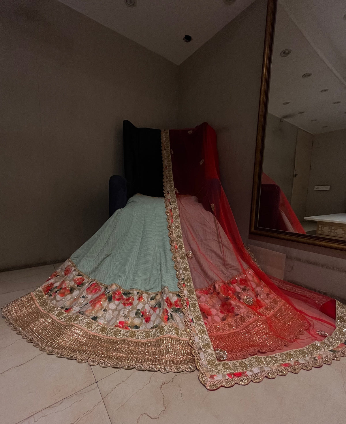 bridesmaid lehenga set