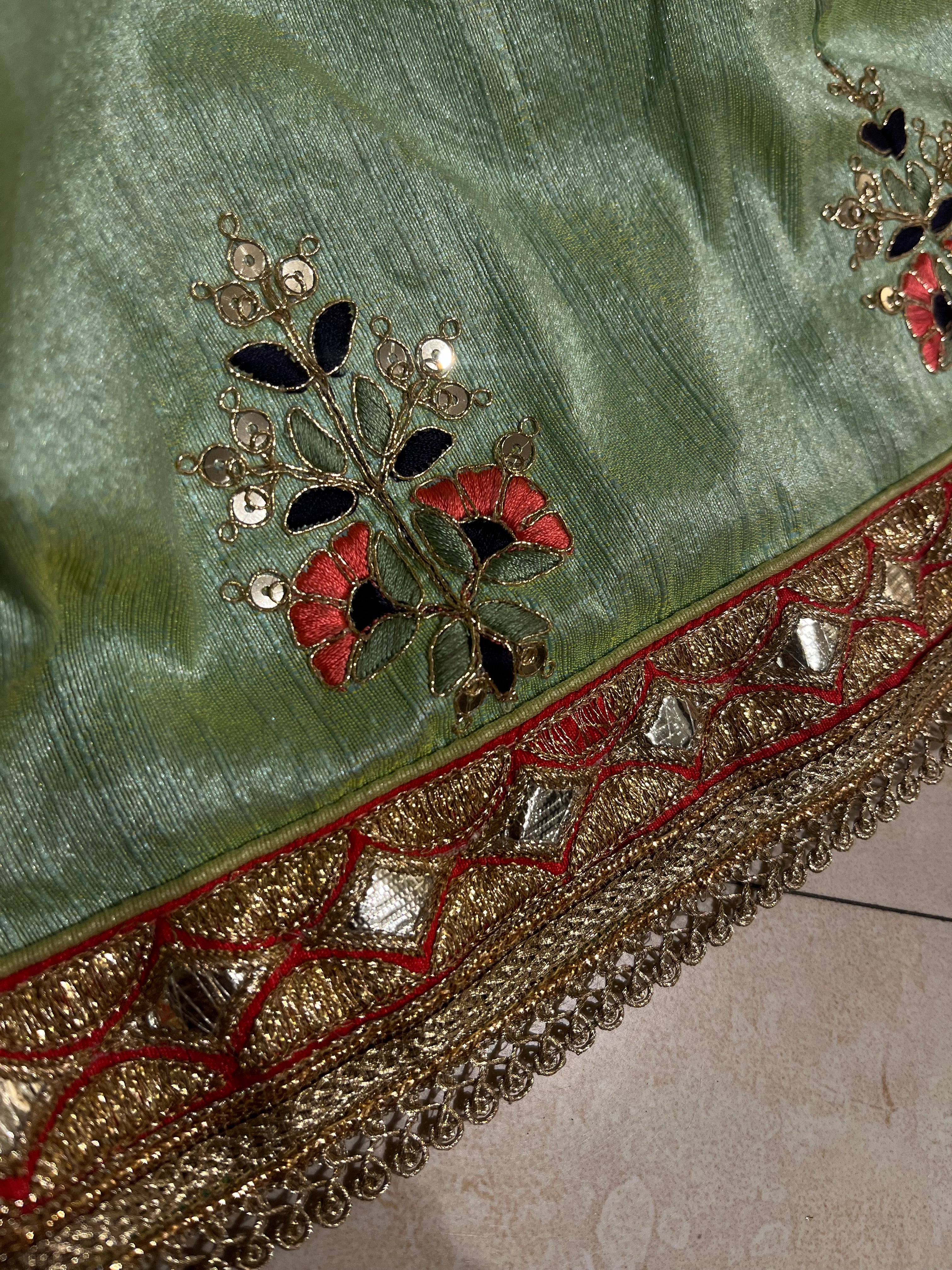 Mint Green Lehenga Set