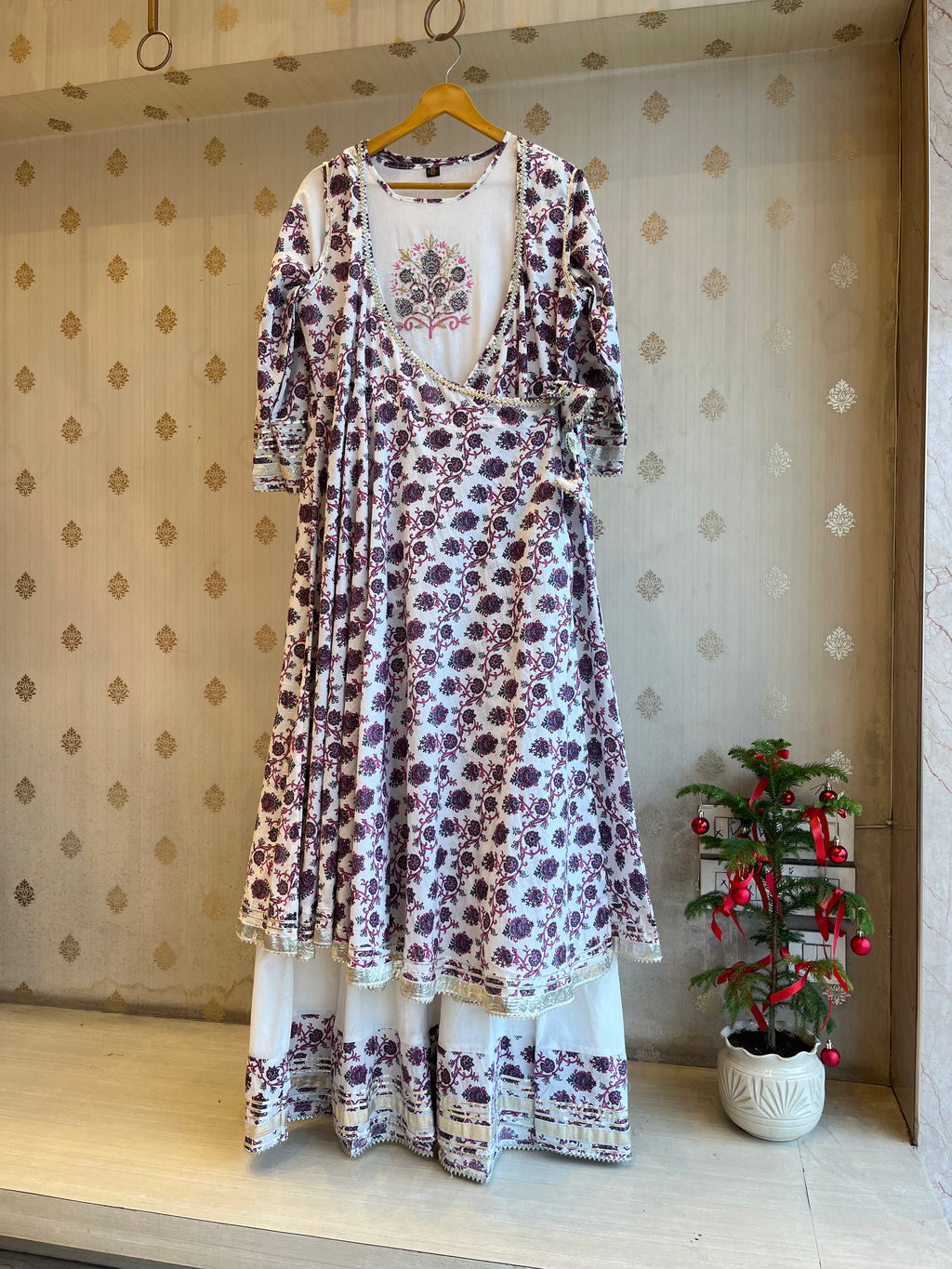 Printed Cotton Angrakha